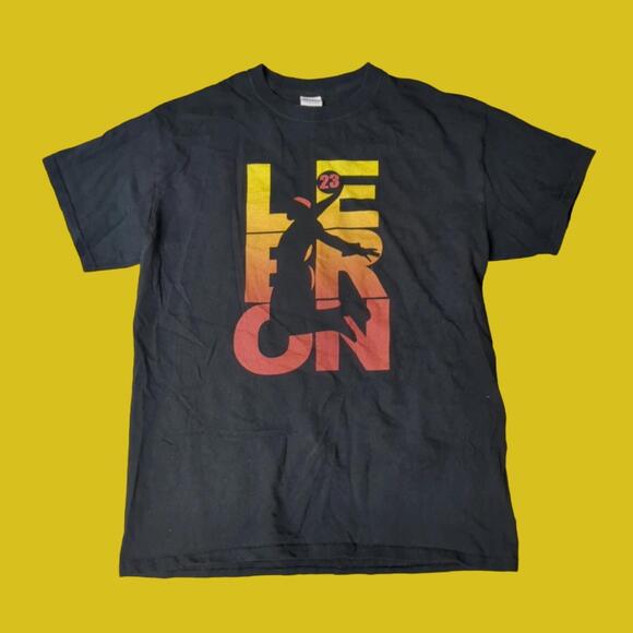 Other - Lebron James 23 T-Shirt Adult  Black